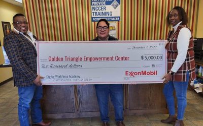 Golden Triangle Empowerment Center Receives ExxonMobil Grant